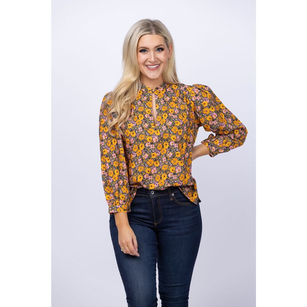 Trovata Bailey Blouse in Sunken Garden Size XS New